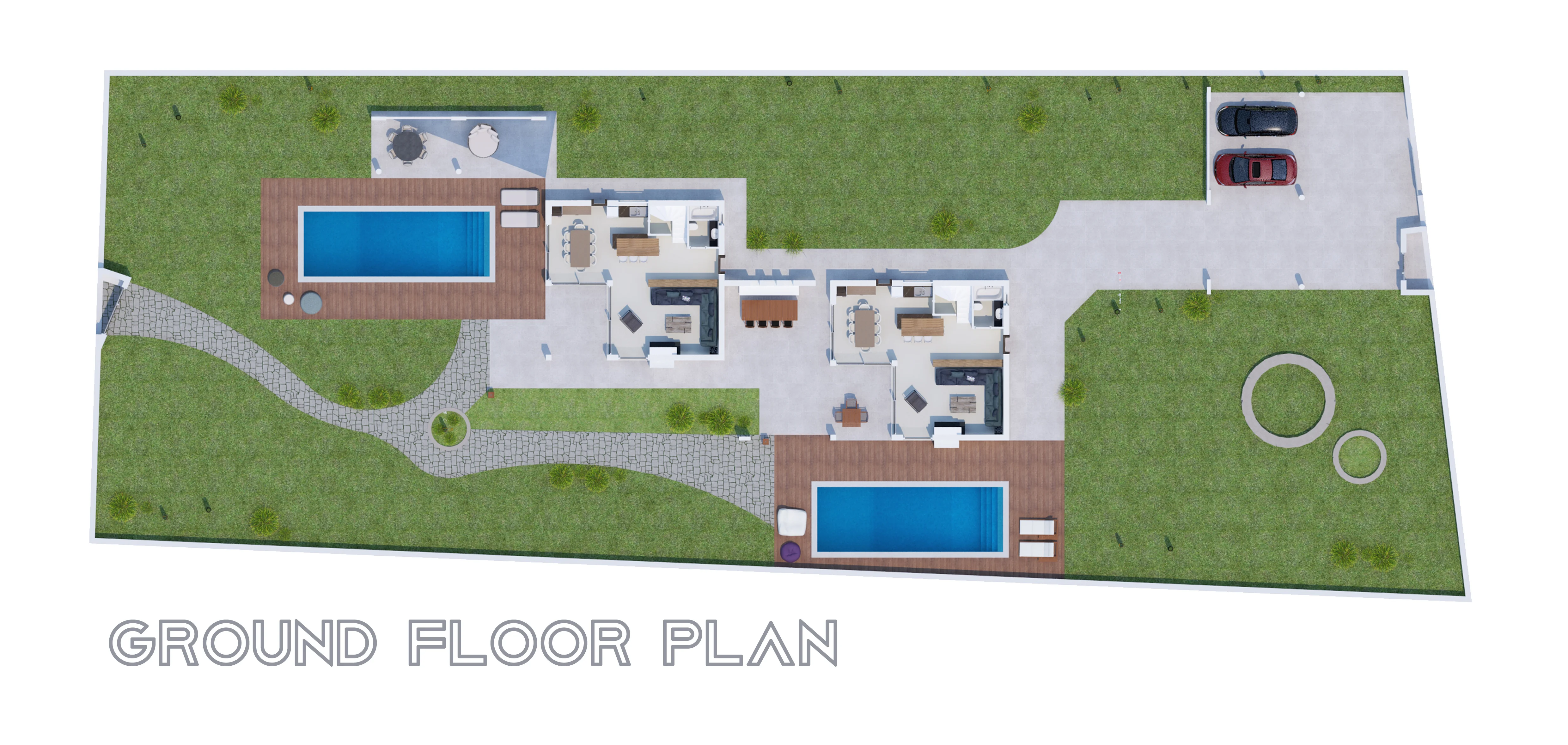 Aegina two-storey residences