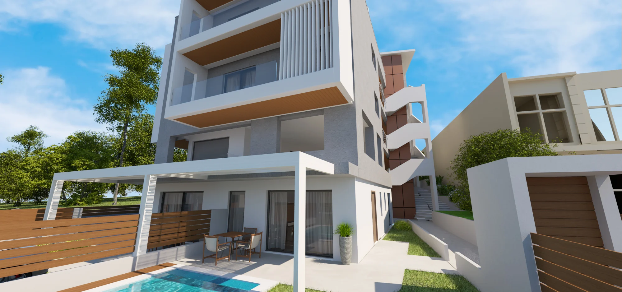 Kalyvia two-storey residence