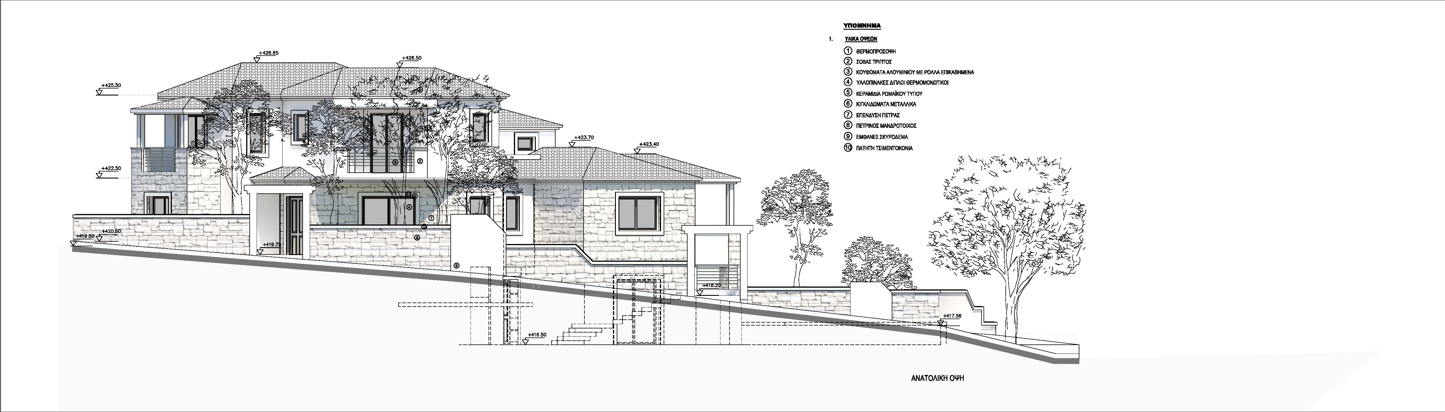 Penteli two-storey building 