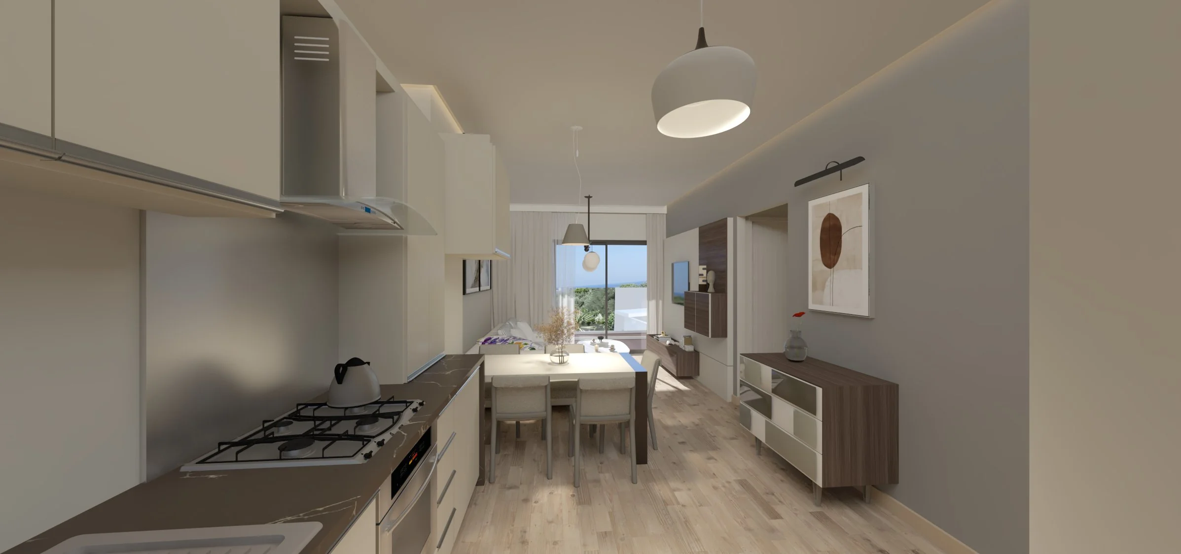 Kalyvia two-storey residence