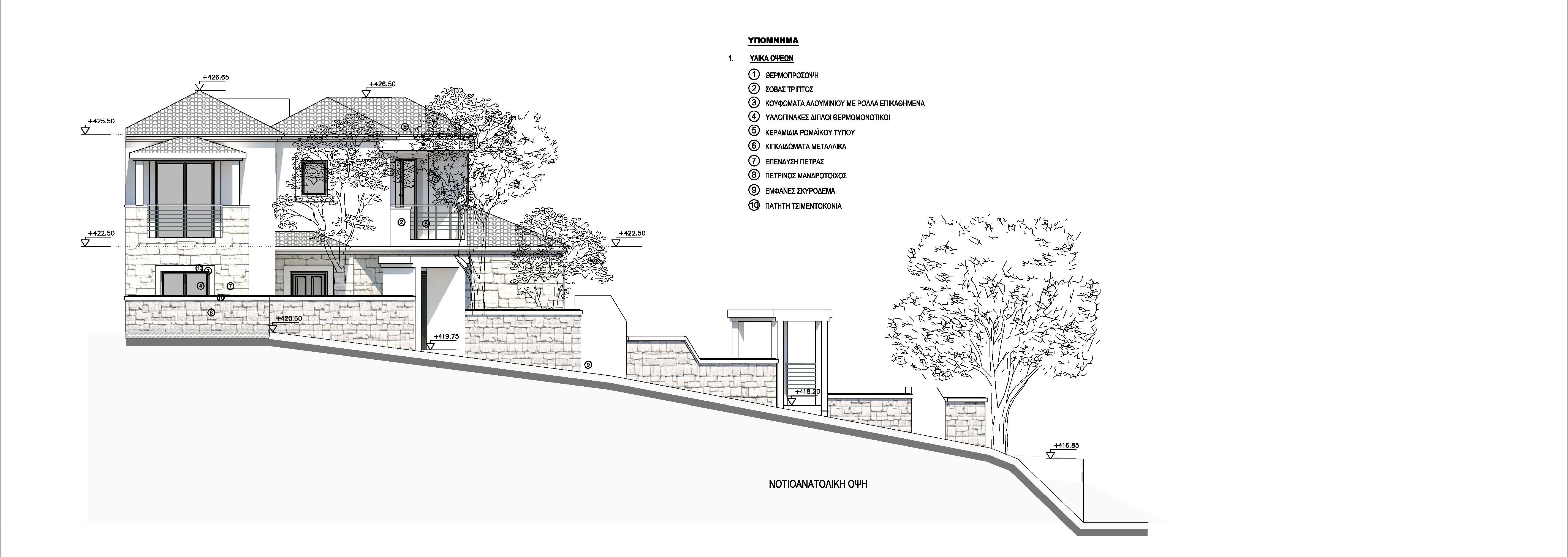 Penteli two-storey building 