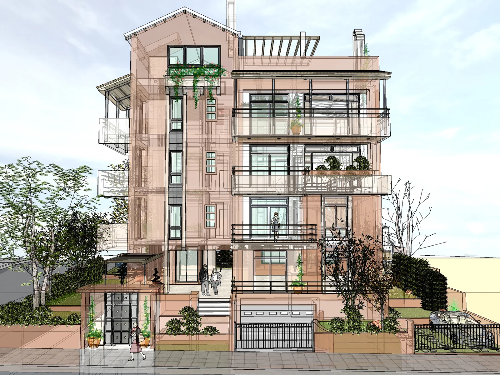 Papagou Bioclimatic Residence 