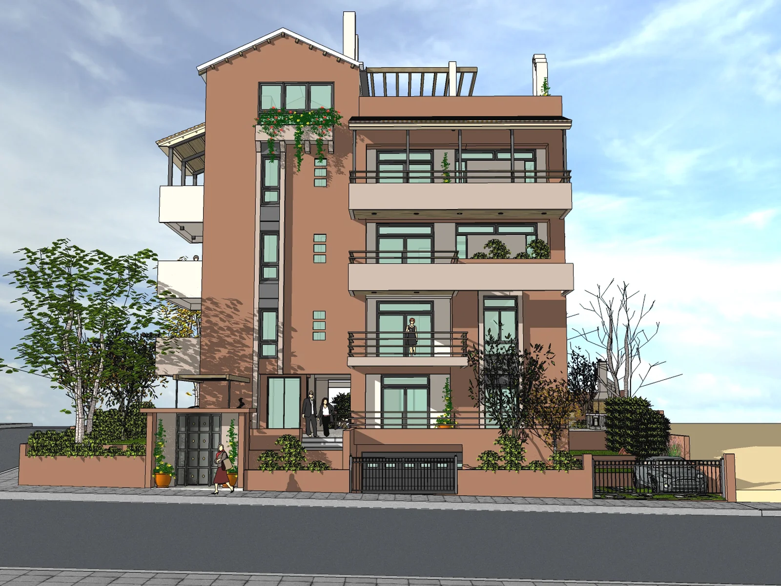 Papagou Bioclimatic Residence 