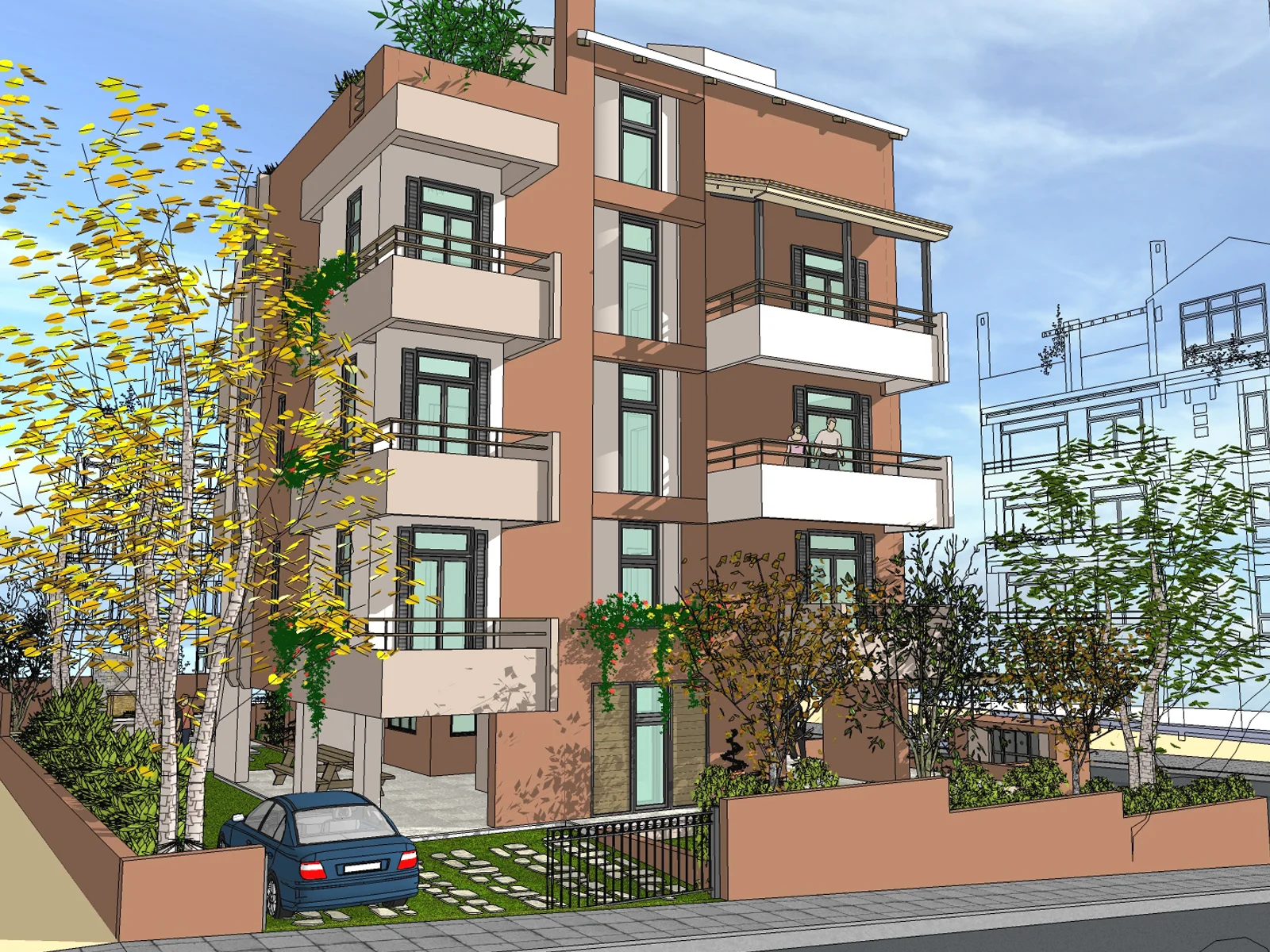 Papagou Bioclimatic Residence 