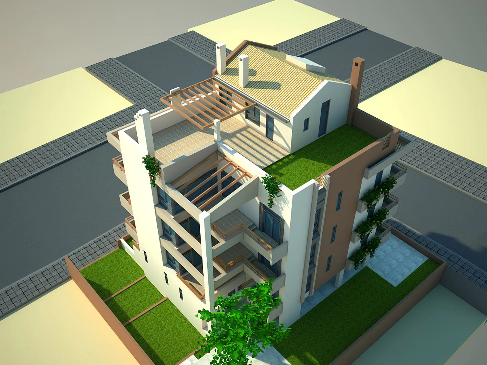 Papagou Bioclimatic Residence 